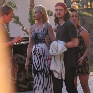 Celebrities at The 2012 Coachella Valley Music and Arts Festival - Week 2 Day 1