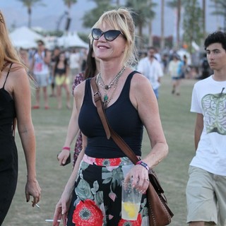 Melanie Griffith in Celebrities at The 2012 Coachella Valley Music and Arts Festival - Week 2 Day 2