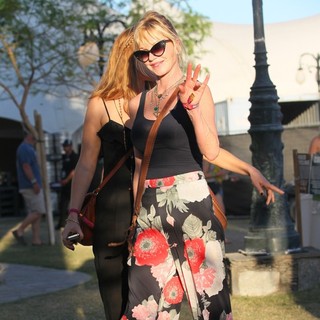 Melanie Griffith in Celebrities at The 2012 Coachella Valley Music and Arts Festival - Week 2 Day 2
