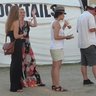 Melanie Griffith in Celebrities at The 2012 Coachella Valley Music and Arts Festival - Week 2 Day 2
