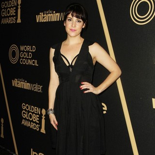 Melanie Lynskey in Miss Golden Globe 2013 Party Hosted by The HFPA and InStyle - melanie-lynskey-miss-golden-globe-2013-party-02