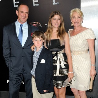 Christopher Meloni in World Premiere of Man of Steel - Arrivals - meloni-williams-premiere-man-of-steel-01