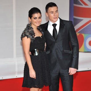 Katie Melua, James Toseland in The BRIT Awards 2012 - Arrivals