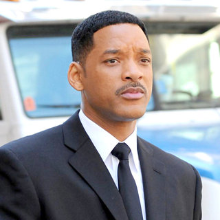 Will Smith in On The Set of 'Men in Black 3' Shooting in NYC