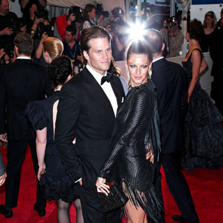 Tom Brady, Gisele Bundchen in The Costume Institute Gala Benefit