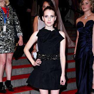 Emma Roberts in The Costume Institute Gala Benefit
