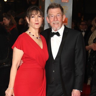 Ann Rees Meyers, John Hurt in Orange British Academy Film Awards 2012 - Arrivals