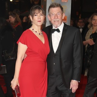 Ann Rees Meyers, John Hurt in Orange British Academy Film Awards 2012 - Arrivals