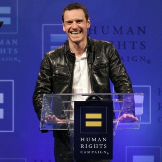 Michael Fassbender in 2012 Human Rights Campaign Los Angeles Gala - Show
