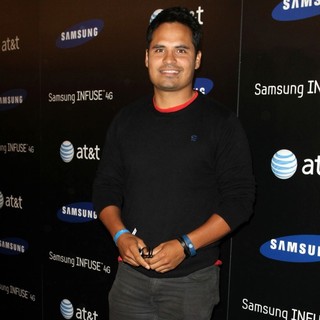 Michael Pena in Samsung Infuse 4G for AT and T Launch Event - Arrivals