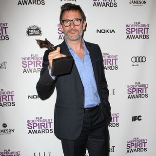 Michel Hazanavicius in 27th Annual Independent Spirit Awards - Press Room