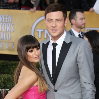 Lea Michele, Cory Monteith in 19th Annual Screen Actors Guild Awards - Arrivals
