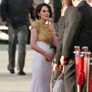 Michelle Dockery in 70th Annual Golden Globe Awards - Arrivals