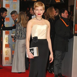 Michelle Williams in Orange British Academy Film Awards 2012 - Arrivals