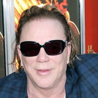 Mickey Rourke in Mickey Rourke Is Honoured with A Hand and Footprint Ceremony