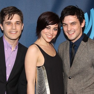 Andy Mientus, Krysta Rodriguez, Wesley Taylor in 24th Annual GLAAD Media Awards - Arrivals