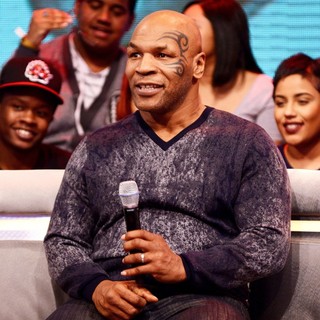 Mike Tyson Appearing on The BET's 106 and Park Taping