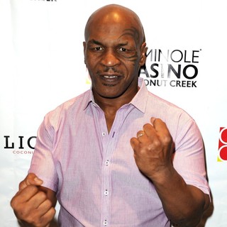 Mike Tyson in Mike Tyson Appears at The Seminole Casino Coconut Creek