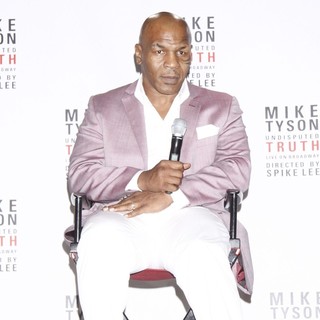 Mike Tyson in Mike Tyson Undisputed Truth, Live on Broadway Press Conference