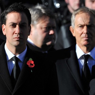 Ed Miliband, Tony Blair in Sunday Commemorating Sacrifices of The Armed Forces