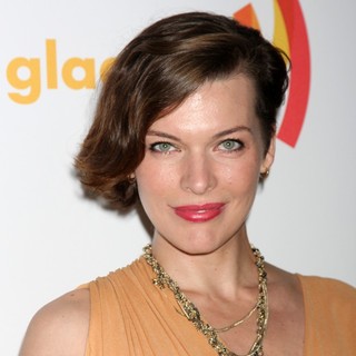 Milla Jovovich in The 23rd Annual GLAAD Media Awards