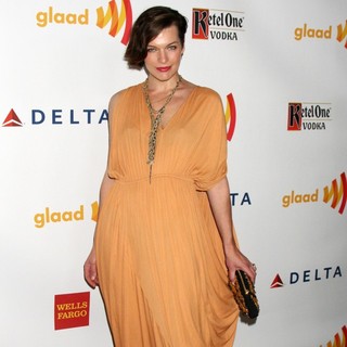 Milla Jovovich in The 23rd Annual GLAAD Media Awards