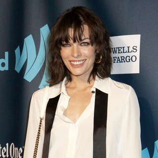 Milla Jovovich in 24th Annual GLAAD Media Awards - Arrivals - milla-jovovich-24th-annual-glaad-media-awards-02