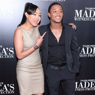 Cymphonique Miller, Lil' Romeo in Tyler Perry's Madea's Witness Protection New York Premiere