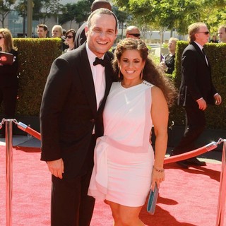Judah Miller, Marissa Jaret Winokur in 2012 Creative Arts Emmy Awards - Arrivals