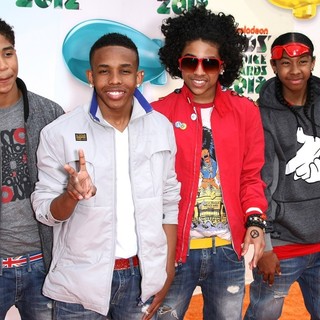 Mindless Behavior in 2012 Kids' Choice Awards - Arrivals