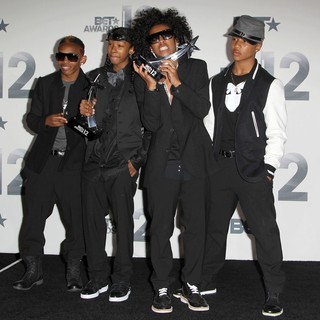 Mindless Behavior in The BET Awards 2012 - Press Room