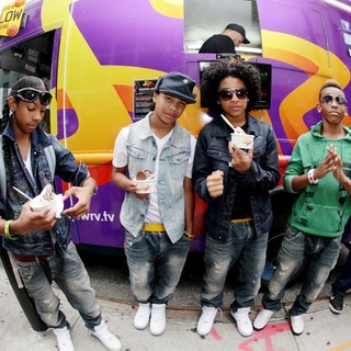 Mindless Behavior in Mindless Behavior Kicks Off SWRV TV's Summer ICE Cream Tour at Music Choice