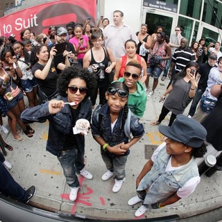 Mindless Behavior in Mindless Behavior Kicks Off SWRV TV's Summer ICE Cream Tour at Music Choice