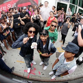 Mindless Behavior in Mindless Behavior Kicks Off SWRV TV's Summer ICE Cream Tour at Music Choice