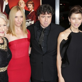 Helen Mirren, Toni Collette, Sacha Gervasi, Jessica Biel, Steve Gilula in The Premiere of Fox Searchlight Pictures' Hitchcock - Arrivals