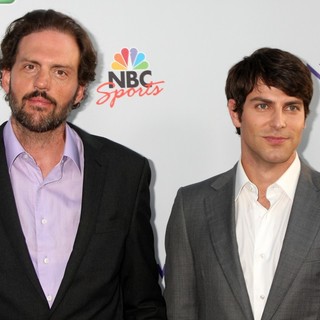 Silas Weir Mitchell, David Giuntoli in The NBC TCA Summer 2011 All Star Party