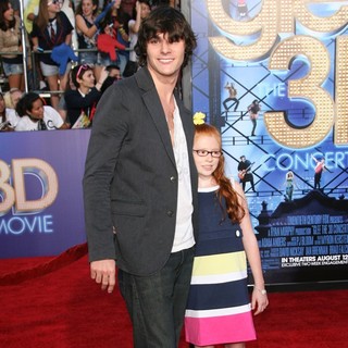 RJ Mitte, Lacianne Carriere in The World Premiere of Glee The 3D Concert Movie - Arrivals