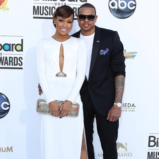 Monica, Shannon Brown in 2012 Billboard Music Awards - Arrivals