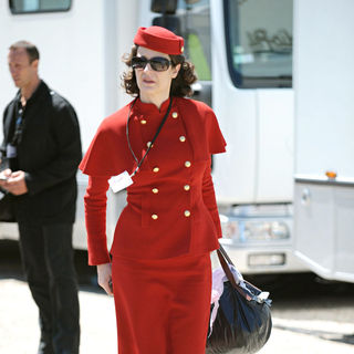 Valerie Lemercier in On The Set of 'Monte Carlo' Filming