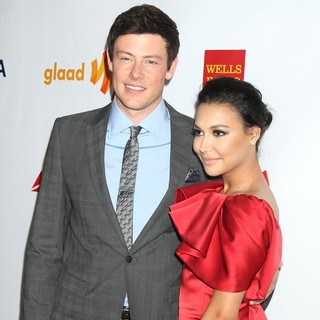 Cory Monteith, Naya Rivera in 23rd Annual GLAAD Media Awards