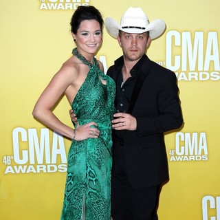 Kate Moore, Justin Moore in 46th Annual CMA Awards