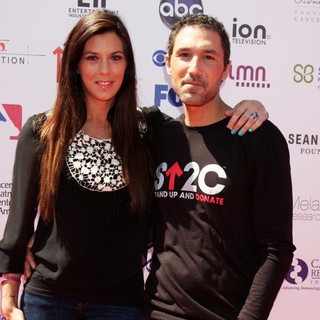Jenna Morasca, Ethan Zohn in Stand Up To Cancer 2012 - Arrivals