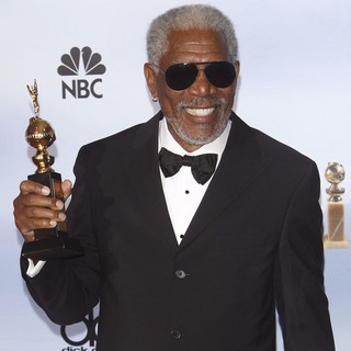 Morgan Freeman in The 69th Annual Golden Globe Awards - Press Room