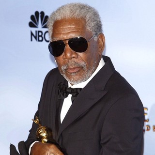 Morgan Freeman in The 69th Annual Golden Globe Awards - Press Room