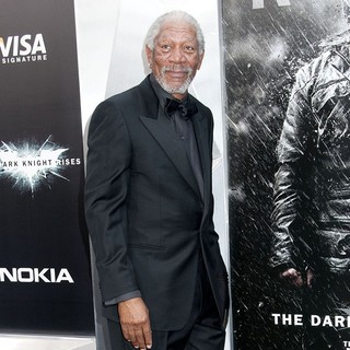 Morgan Freeman in The Dark Knight Rises New York Premiere - Arrivals