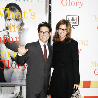 J.J. Abrams, Katie McGrath in The World Premiere of 'Morning Glory' - Arrivals