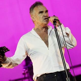 Morrissey in Morrissey Performing Live in Concert