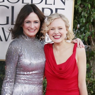 Emily Mortimer, Alison Pill in 70th Annual Golden Globe Awards - Arrivals