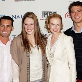 Merrill Moses, Missy Franklin, Nicole Kidman, Nathan Adrian in Gold Meets Golden Event