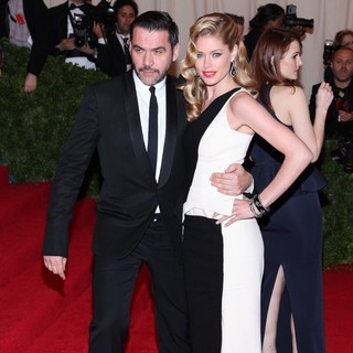 Roland Mouret, Doutzen Kroes in Schiaparelli and Prada Impossible Conversations Costume Institute Gala
